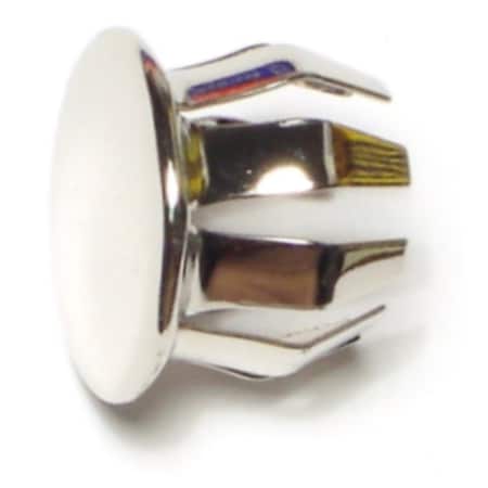 Midwest Fastener 3/4" Zinc Plated Steel Round Furniture Spring Caps 15PK 66302